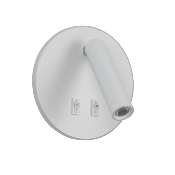 Italux WL-53742-1-WH LED Spot-Wandleuchte Furla | 8W LED | 516lm | 3000K