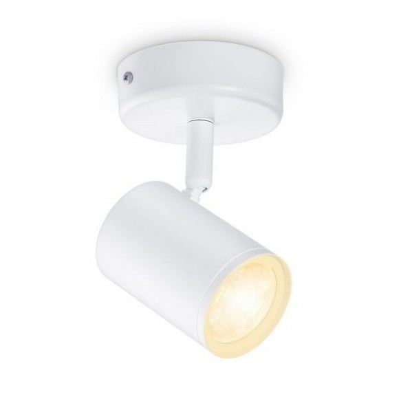 WiZ Tunable White 8719514551756 LED Spotleuchte Imageo 1x5w | Gu10 | 345lm | 2700-6500k - dimmbar, weiß
