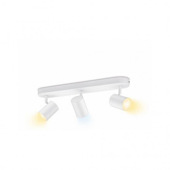 WiZ Tunable White 8719514551794 LED-Deckenstrahler Imageo 3x5w | Gu10 | 1035lm | 2700-6500k - dimmbar, weiß
