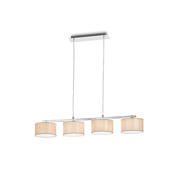 Kronleuchter Woody SB4 4x40W G9 - modern, komplex, weiß