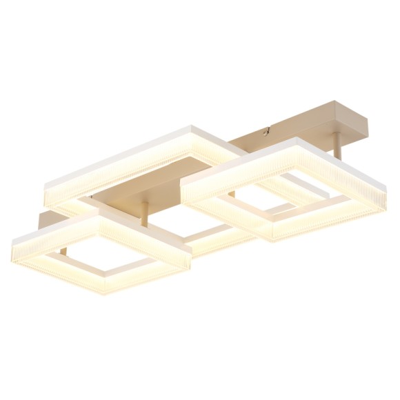 Globo 48047D2 LED Deckenleuchte ZARA  | 40W integrierte LED-Quelle | 3300lm | 3000K