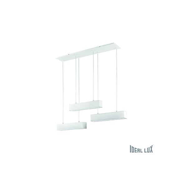 Ideal Lux Hängeleuchte - Pendelleuchte STICK Bianco 6x40W G9 - weiß