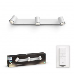 Philips Hue 34180/31/P6 Wandleuchte Adore 3x5,5W | GU10 | 750l | 2200-6500K
