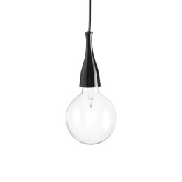 Ideal Lux 009407 Lampenaufhängung Minimal Nero 1x70W | E27