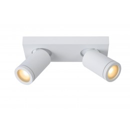 Lucide 09930/10/31 Taylor 2x5W Deckenleuchte | LED GU10 | 2x320lm | 2200K / 3000K | IP44