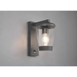 Trio 211069142 Außenwandlampe mit Sensor Cavado 1x40w | E27 | IP44