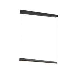 Trio 347910132 LED Pendel-Kronleuchter WALLACE | 29W integrierte LED-Quelle | 3500lm | 2300+3000+400