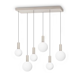 Ideal lux 349220 LED Pendelleuchte ODEON  | 39W integrierte LED-Quelle | 2990lm | 3000K
