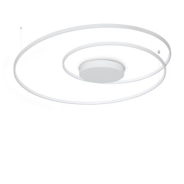 Ideal lux 352428 LED Deckenleuchte OZ  | 75W integrierte LED-Quelle | 5570lm | 3000K