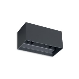 Ideal lux 366852 LED Außenwandleuchte ATOM | 25W integrierte LED-Quelle | 1440lm | 4000K