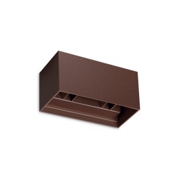 Ideal lux 366876 LED Außenwandleuchte ATOM  | 25W integrierte LED-Quelle | 1440lm | 4000K