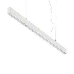 Ideal lux 369129 LED Pendelleuchte OFFICE | 30W integrierte LED-Quelle | 2440lm | 3000K