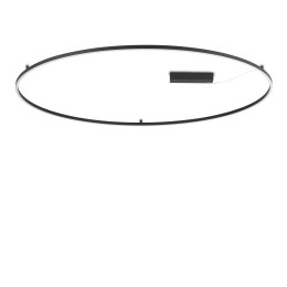 Ideal lux 370316 LED Deckenleuchte ORACLE | 81W integrierte LED-Quelle | 3920lm | 3000K