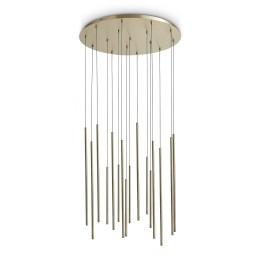Ideal lux 371153 LED Pendelleuchte LOOK | 31W integrierte LED-Quelle | 2300lm | 3000K