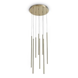 Ideal lux 371184 LED Pendelleuchte LOOK | 16W integrierte LED-Quelle | 1150lm | 3000K