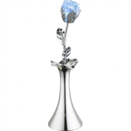 Globo 28112 LED dekorative Tischlampe - Rose Jimmy 3xAAA | RGB-Silber