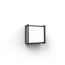 Lutec 5195404118 Außenwandleuchte Qubo 1x9,5W | 850lm | 4000 K0 | IP54
