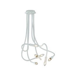 Luce Ambiente Design I-LOVER-6-BCO Pendel-Kronleuchter LOVER E14