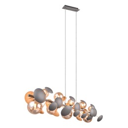 Trio SELECT T317401042 Pendel-Kronleuchter BUBBLE G9