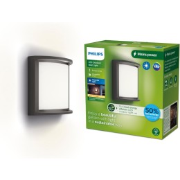 Philips 8720169276864 LED Außenwandleuchte Samondra | 3,8W integrierte LED-Quelle | 800lm | 2700K