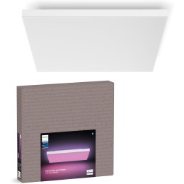 Philips Hue 8720169277670 LED Deckenleuchte Datura Square | 67W integrierte LED-Quelle | 2000-6500+R