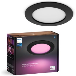 Philips Hue 8720169264274 LED Badezimmer-Spotleuchte Slim downlight | 12W integrierte LED-Quelle | 2
