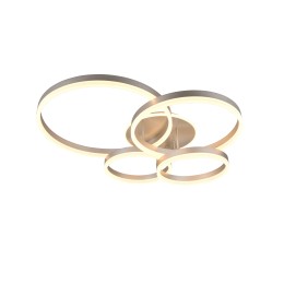 Trio 632210407 LED Anbau-Kronleuchter DRAKE | 50W integrierte LED-Quelle | 5850lm | 2700-6500K