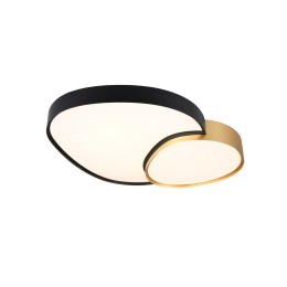 Trio T647519280 LED Anbau-Kronleuchter RISE | 45W integrierte LED-Quelle | 5300lm | 2700-6500K