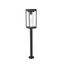 Lutec 6988802012 LED-Außensolarsäule mit Sensor Flair 1x2W | E27 | 200lm | 2700K | IP44