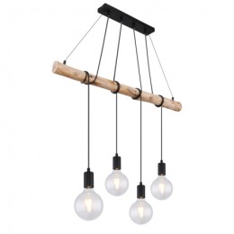 Globo 15439-4 Deckenleuchte Rex 4x60W | E27
