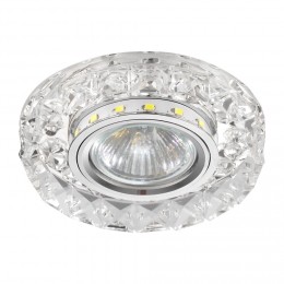 Emithor 71074 ELEGANT DOUBLE LIGHT Einbauleuchte GU10 / 50W, chrom