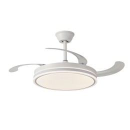 Rabalux 71364 LED Ventilator mit Licht Fluara | 60W integrierte LED-Quelle | 4800lm | 3000-6500K