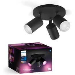 Philips HUE  8720169319332 LED Spot-Deckenleuchte Fugato  | 3x4,2W GU10 | 2000-6500K+RGBK