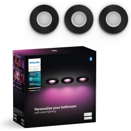 Philips HUE 8720169320895 LED Set von Spotleuchten Xamento | 3x4,2W GU10 | 3x350lm | 2000-6500K+RG