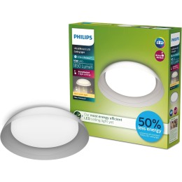 Philips 8720169300972 LED Deckenleuchte Fleta  | 10W integrierte LED-Quelle | 1850lm | 2700K
