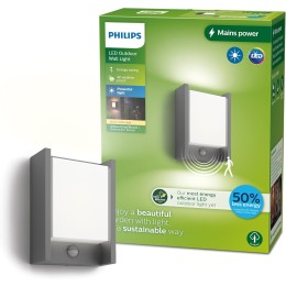Philips 8720169263833 LED Außenwandleuchte Arbour | 3,8W integrierte LED-Quelle | 800lm | 2700K