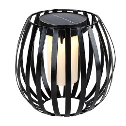 Rabalux 98077167 LED solar Tischlampe für den Außenbereich Savoca | 1W integrierte LED-Quelle | 5lm