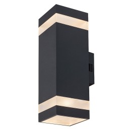 Rabalux 77210 LED Außenwandleuchte Urfa Line | 16W integrierte LED-Quelle | 1500lm | 3000/4000/6000K