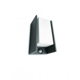 Philips 16352/93/16 Außenwandleuchte 1X15W Bridge | E27 | 2700K | IP44