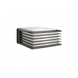 Philips 17182/93/16 Außenwandleuchte 1X15W Shades | E27 | IP44