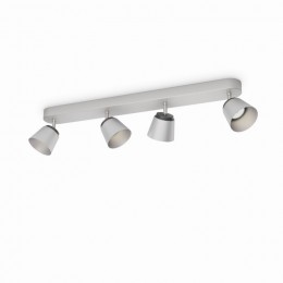 Philips 53344/17/16 LED Deckenleuchte 4x4W Dender | 2700K