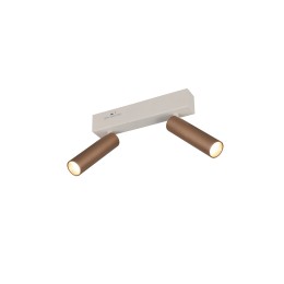 Trio T849210265 LED Spot-Deckenleuchte AMBALA  | 5W integrierte LED-Quelle | 2x500lm | 2300+3000+400