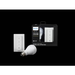 Philips Hue 10144004 LED Lampe und Dimmschalter 1x9,5W | E27