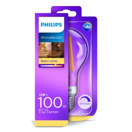 Philips 8718696806272 LED Lampe 1x12W | E27 | 2700K