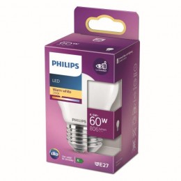 Philips 8718699762858 LED Lampe 1x6,5W | E27 | 806lm | 2700K