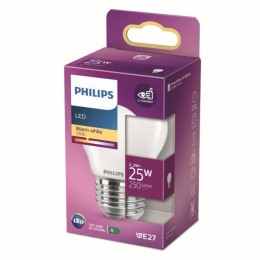 Philips 8718699763459 LED Lampe 1x2,2W | E27 | 250LM | 2700K