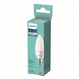 Philips 8719514313323 LED-Lampe 1x5w / 40W | E14 | 470lm | B35 | 4000k