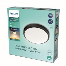 Philips 871951432606 LED-Deckenleuchte Doris 1x17w | 1500lm | 2700k | IP44