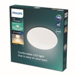 Philips 8719514335110 LED-Deckenleuchte Moire CL200 1x20W | 2000lm | 2700k