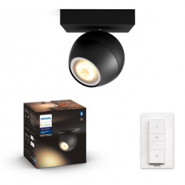 Philips Hue 8719514339248 LED Spotleuchte Buckram 1x5w | Gu10 | 350lm | 2200-6500k - White Ambia